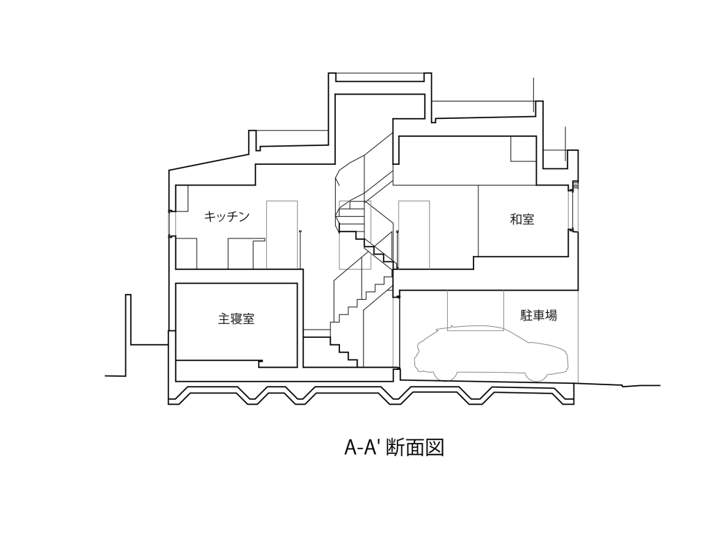 小山の住宅 SECTION1