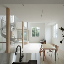 小山の住宅 リビング